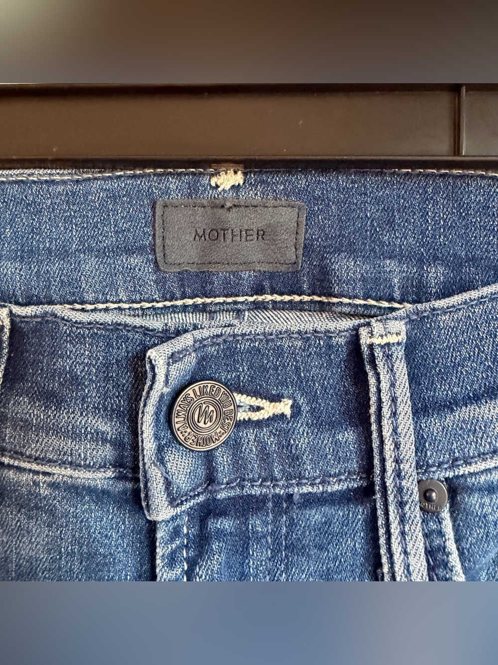 Mother Mid Rise Dazzler Ankle Wish On A Star Jeans Size 23 - Picture 11 of 11